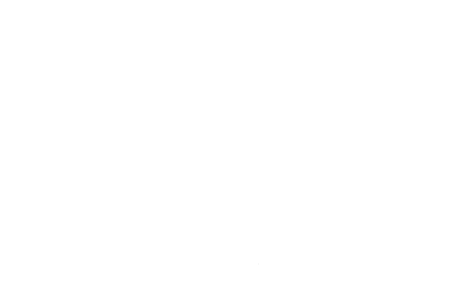 Minimalist white icon of open hair-cutting shears with a sleek, modern design.